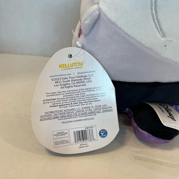 Disney Ursula The Little Mermaid 8”Squishmallows NWT - Picture 6 of 7